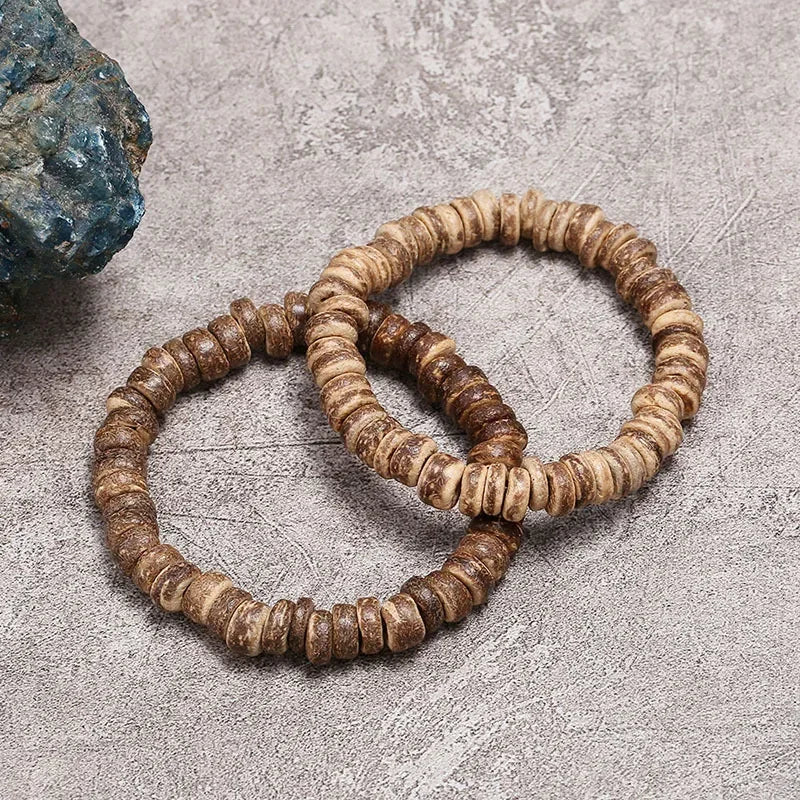 Wooden Bead Bracelet